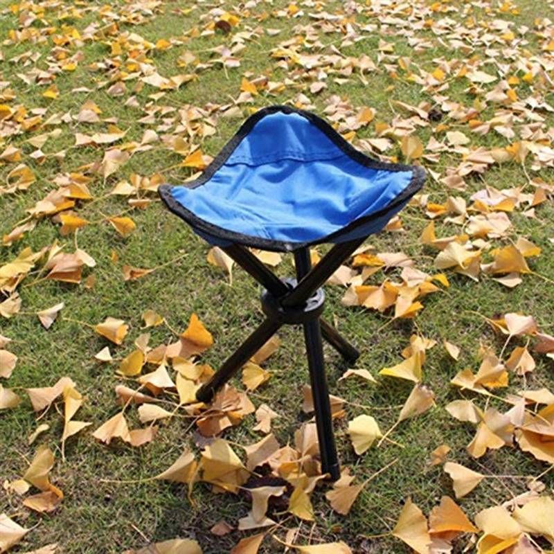 Portable Folding Stool Compact Triangle Camping Chair For Fishing Picnics Outdoor Activities Lightweight Foldable Seat_desvips.com