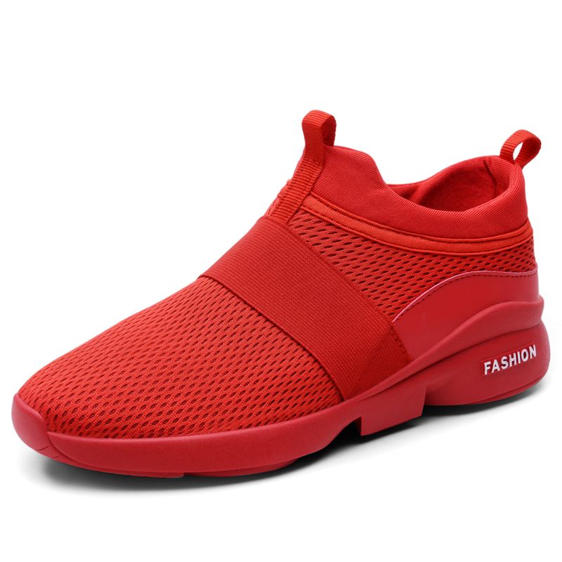 Couple Running Big Size Lightweight Mesh Breathable Casual Flat Fashion Walking Shoes Jogging Sneakers For Men And Women_desvips.com