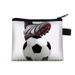 New Football Kids Coin Purse Student Portable Card Case Coin Key Storage Bag Polyester Clutch_desvips.com