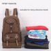 Travel Hiking Backpack L Outdoor Canvas Heightening For Women_desvips.com