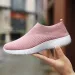 Customizable Lightweight Slip-on Vulcanized Women Sneakers Slip On Flats Shoes_desvips.com