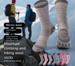 Merino Wool Thickened Warm Mid-Calf Non-Slip Odor-Resistant Terry Outdoor Sports Hiking Ski Socks_desvips.com