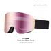 Magnetic Flip-Up Ski Goggles With Double Lens – Anti-Fog, Windproof & UV Protection For Outdoor Sports & Snowboarding_desvips.com