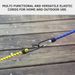 6-Piece Rubber Bungee Cord Set With Carabiner Hooks For Cargo Securing_desvips.com