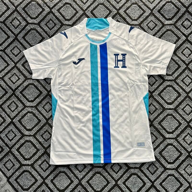 Honduras Home Stadium Football Uniform Football Jerseys Sports Short Sleeve Shirt Sportswear Adult Jerseys_desvips.com