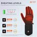 Women Lightweight Thin Waterproof Touchscreen Rechargeable Winter Thermal Outdoor Cycling Battery Heated Gloves_desvips.com