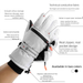 Professional Grade Ski Windproof Waterproof Outdoor Sports Riding Electric Car Winter Touch Screen Thickened Warm Gloves_desvips.com