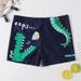 Boys' Cartoon Swim Trunks Medium And Large Children's Swimming Suits For Toddlers Suitable For Outerwear_desvips.com