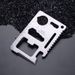 Multi Tools Pocket Outdoor Hiking Camping Edc Tool Multi-function Bottle Opener Credit Card Holder Wallets Emergency Surival Kit_desvips.com