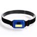Cross-Border Mini Head-Mounted COB Plastic Dry Battery Headlamp LED Portable Outdoor Camping Fishing Mining Lamp_desvips.com