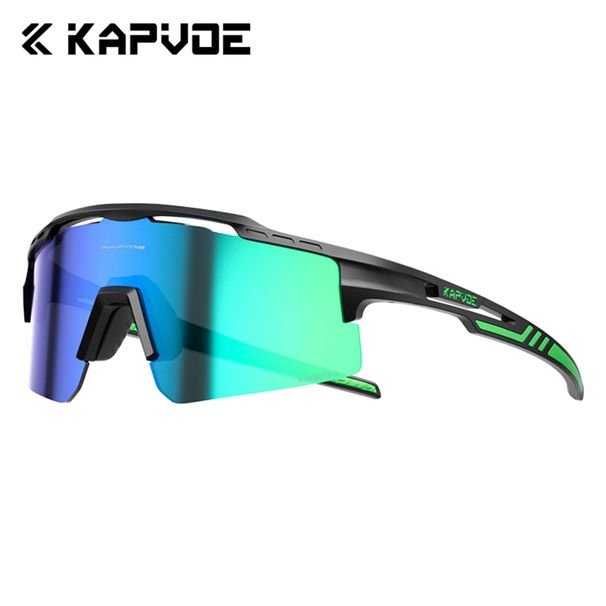Kapvoe Polarized Climbing Sunglasses Men Bicycle Cycling Glasses Women Hiking Eyewear Outdoor MTB Road UV400 Goggles_desvips.com
