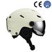 Ski helmet One-piece warm snow helmet with ski lenses Adult outdoor sports safety helmet_desvips.com