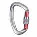 CP Master D-shaped Aluminum Hook Carabiner Screw Climbing Hanging Camping Equipment Hammock Lock 25kN_desvips.com