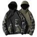 Military Bomber Men Fashion Casual Camping Jacket Coat Windproof Hooded Windbreaker Coats Male Oversize Outerwear 4XL_desvips.com