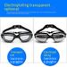 Swimming Eyewear Men's Swimming Goggles Waterproof And Swimming Goggles Men's Professional Diving Goggles Men's And Women's Swimming Cap Set Equipment_desvips.com