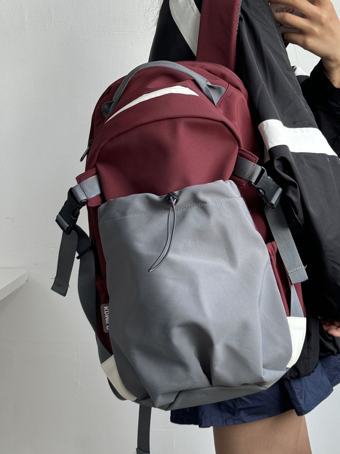 Hiking Backpack Large Capacity Double Shoulder Bag College Student Unisex School Bag Outdoor Travel Lightweight Backpack_desvips.com