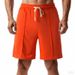 2025 Summer British Style Gentleman Golf Casual Sports Pure Color Shorts For Men_desvips.com