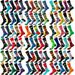 10 Pairs/Lot Funny Happy Crew Colorful Combed Cotton Christmas Rhombus Casual Fashion Autumn Big Size Men Socks_desvips.com