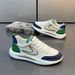 Comfortable Breathable Mesh Sports Shoes Men's Casual Style Lightweight Versatile Plain Color Spring Summer Autumn_desvips.com