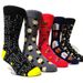 5 Pairs/Pack Funny Novelty Men Cotton Socks Cartoon Casual Hip Hop Creative Soft Comfortable Divertido Hombre Calcetines_desvips.com
