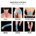 Long, Irregularly Shaped Sports Kinesiology Tape For Shoulders, Legs, And Elbows._desvips.com