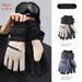 Thermal Touchscreen Ski Gloves For Men & Women - Windproof, Fleece-Lined, Water-Resistant For Snowboarding, Hiking, Cycling & Outdoor Sports_desvips.com