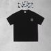 2025 Whale Girl Combination Cartoon Graffiti Print Sweet Style Short Sleeve Loose Versatile T-Shirt_desvips.com