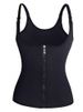 Women Waist Trainer Zipper Vest Postpartum Support Belt Adjustable Straps Shapewear Recovery Girdle Body Shaper Sweat_desvips.com