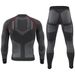 Autumn Winter Outdoor Men's Cycling Yoga Body Shaping Sports Underwear Ski Suit Thermal Set_desvips.com