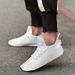 MAEDEF Mens Casual High Quality Lightweight Running Man Sneakers Lace Up Flats Shoes Male Outdoor Sports Tennis Shoe_desvips.com