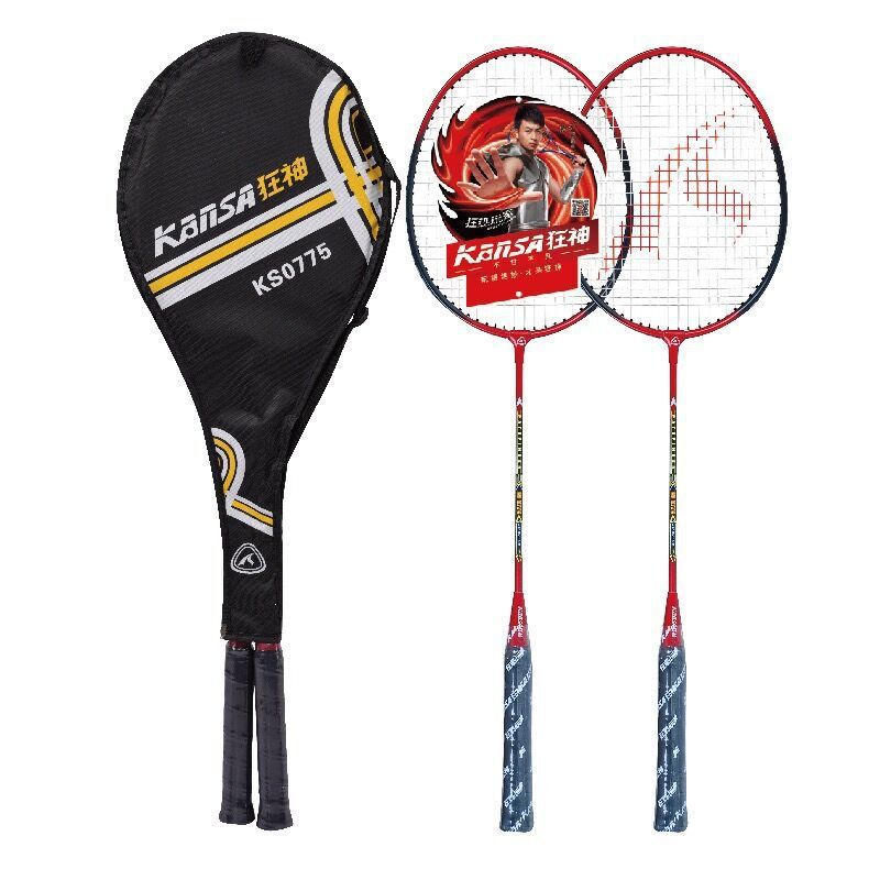 Kuangshen Set Of Two For Elementary School Students, Family, Children, Adults, Beginner Training KS0775 Badminton Racket_desvips.com