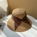 New Women's With UV Protection, Korean Style, Large Brim Beach Hat, Foldable Vintage Sun Protection Straw Hat_desvips.com