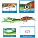 Lure Bait Minnow Cross Border Hot Long Distance Casting Squid Bait 18cm/17.6g Simulation Fish Bait Sea Fishing Octopus_desvips.com