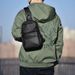 New Trendy Casual Cross-border Water-resistant Leather, Multifunctional Men's Crossbody Bag, Portable Chest Bag_desvips.com