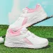 Golf Mens Trendy Off-court Training Shoes Button Rotation Lightweight Waterproof Comfortable_desvips.com