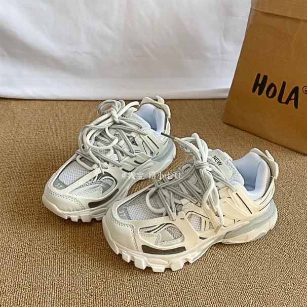 Free Shipping For Man Fashion New Men's Chunky Sneakers Male Female Dad Trendy Girls Boys Casual Sports Running Shoes_desvips.com