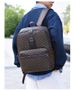 European And American Retro Fashion Backpack, Trendy Plaid Backpack For Men And Women, Popular Cross-border Business Laptop Bag_desvips.com