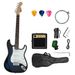 Single Shake ST Series Set Blue Professional Grade For Children And Adults Beginners Electric Guitar_desvips.com