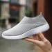 Customizable Lightweight Slip-on Vulcanized Women Sneakers Slip On Flats Shoes_desvips.com