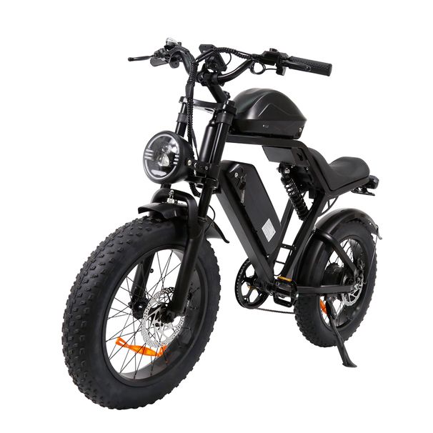 JKING FXH-002 Pro Electric Mountain Bike 48V 20AH*2 Dual Battery 20inches_desvips.com