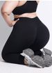 Women's High-Waisted Peach Shaped Solid Color Yoga Pants Non-Slip Sports Fitness Leggings For Running_desvips.com