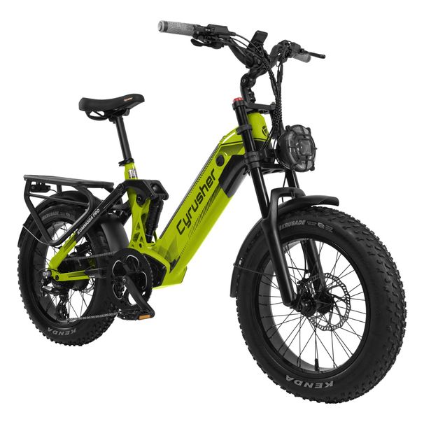 Cyrusher Kommoda Pro Electric Bike For Adults 20inch-tire 250W Motor 52V 20Ah Battery 8-Speed_desvips.com