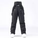 Men's Clothing Large Size Warm Snowboard And Ski Waterproond Windproof Pants_desvips.com
