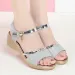 Poe True Soft Leather Open Toe Roman Casual Shoes Fashion Middle Heel Versatile Bottom Women S Sandals Summer Ddmysaturn_desvips.com