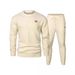2025 Autumn Winter New Men's Sports Casual Versatile Set Crew Neck Knit Sweater_desvips.com