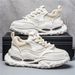 2027 Fashion Sneakers Youth/Men Low Top Lace-Up Breathable Thick Sole Height Increase Shock Absorption Non-Slip Wear-Resistant Running Shoes_desvips.com