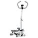 Stepper Heimtrainer Für Zuhause Mit LCD-Bildschirm Einstellbare Geschwindigkeit Metall ABS 55 X 53 X 118-128 Cm_desvips.com