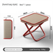 Ultra-Light Portable Folding Stool | Handbag-Style Compact Seat For Camping, Fishing, Travel & Queuing_desvips.com
