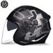 Helmets Unisex Dual Lens, All Season, Winter Riding Safety Certified, Electric Bicycle Half Helmet_desvips.com