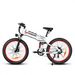 48V Lithium Battery 26 Inch Full Suspension Electric Mountain Bike Fat Tire Folding Aluminum Alloy Rear Hub Brushless For Adults_desvips.com